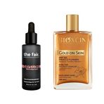 The Fair Days Long Fill-in Collagen 30 ml Yaşlanma Karşıtı Cilt Serumu & Bioxcin Gold on Skin 100 ml Kuru Yağ