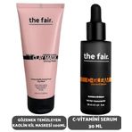 the fair. Gözenek Temizleyen Kaolin Kil Maskesi 100 ml ve C Vitamini Serum Seti 30 ml