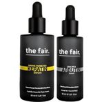 the fair. Leke Karşıtı Cilt Serumu Ve Keratin Kırılma Karşıtı Vegan Saç Ve Cilt Bakım Seti Cil Bakımı Set