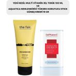 The Fair. Multi Vitamin Jel Tonik 100 Ml Ve Cell Fusion C Aquatıca Stick Güneş Kremi 19 G