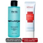The Fair. Yagli Akneye Yatkin Cilt Salisilik Asit Tonik 200 Ml Ve Spf 50+/Pa Aquatica Gunes Kremi 50 Ml