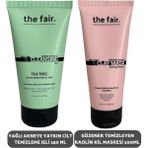 The Fair. Yağlı Akneye Yatkın Cilt Temizleme Jeli 150 ml Temizleyen Kaolin Kil Maske 100 ml