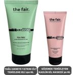 The Fair. Yagli Akneye Yatkin Cilt Temizleme Jeli 150 Ml Ve Gozenek Temizleyen Kaolin Kil Maskesi 30 Ml