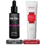 the fair. Yaşlanma Karşıtı Peptit Serum Ve Güneş Kremi Set