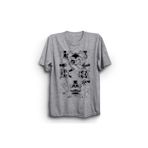 The Fame 5Naf Fnaf BLCK Gri Kadın T-shirt