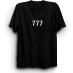 The Fame 777, Sayı Sekansı, Mucize Tişört - 4XL - Siyah