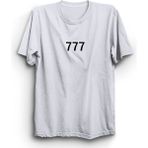 The Fame 777, Sayı Sekansı, Mucize Tişört - XL - Beyaz