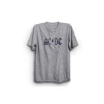 The Fame ACD Metallic Logo Rock Metal Müzik Grubu Gri Kadın T-shirt