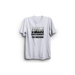 The Fame Against The Machine Nuns Rock Metal Müzik Grubu Beyaz Kadın T-shirt