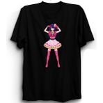 The Fame Ai Hoshino Oshi No Ko Anime Siyah Kadın T-shirt