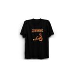The Fame Akrep Gold VCTR04 Rock Metal Müzik Grubu Siyah Kadın T-shirt