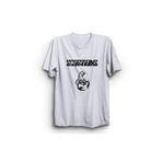 The Fame Akrepler Classic Logo Rock Metal Müzik Grubu Beyaz Kadın T-shirt