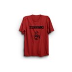 The Fame Akrepler Classic Logo Rock Metal Müzik Grubu Kırmızı Kadın T-shirt