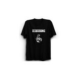 The Fame Akrepler Classic Logo Rock Metal Müzik Grubu Siyah Kadın T-shirt