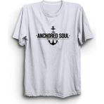 The Fame Anchored Soul Çapa Gemi Gemici Bahriye Ship Captain Kaptan Beyaz Kadın T-shirt