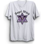 The Fame Angel Witch Dont Turn Your Back Rock Metal Müzik Grubu Beyaz Kadın T-shirt