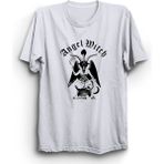 The Fame Angel Witch Rock Metal Müzik Grubu Beyaz Kadın T-shirt