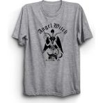The Fame Angel Witch Rock Metal Müzik Grubu Gri Kadın T-shirt