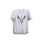 The Fame Anka Kuşu Phoenix Bird Beyaz Kadın T-shirt