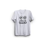 The Fame Arch Sembol Rock Metal Müzik Grubu Beyaz Kadın T-shirt