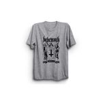 The Fame Behem 2 Prayer Rock Metal Müzik Grubu Gri Kadın T-shirt