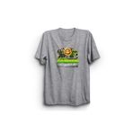 The Fame Bitkiler ve Zombiler Garden Oyun Game Gri Kadın T-shirt