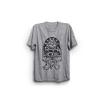 The Fame Blink Casette Rock Metal Gri Kadın T-shirt