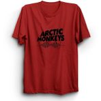 The Fame Box Arctic Monkeys Klasik Logo, Rock, Metal Tişört - Kırmızı - XXL