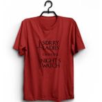The Fame Box Game Of Thrones, Sorry Ladies, Dizi Tişört - XXL - Kırmızı