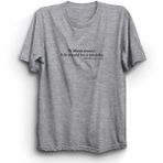 The Fame Box Nietzsche And Music, Müziksiz Hayat Hata Olurdu Tişört - Gri - 3XL