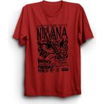The Fame Box Nirvana, Sub-Pop, Rock, Metal Tişört - XXL - Kırmızı