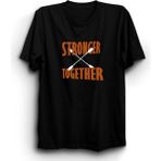 The Fame Box Stronger Together, Kürek Takımı Tişört - XL - Siyah