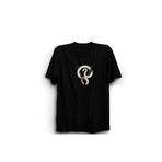 The Fame Brides V With White Snake Rock Metal Müzik Grubu Siyah Kadın T-shirt