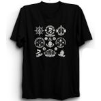 The Fame Çapa Denizci Kaptan Dümen Gemi Gemici Anchor Sailor Siyah Kadın T-shirt