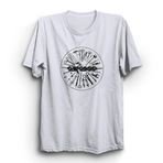The Fame Crcss, Tools Logo, Rock Metal Müzik Grubu Baskılı, Unisex%100 Pamuk Tişört, Beyaz, XS