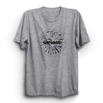 The Fame Crcss, Tools Logo, Rock Metal Müzik Grubu Baskılı, Unisex%100 Pamuk Tişört, Gri, XS