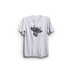 The Fame Cute Cow Sevimli İnek Beyaz Kadın T-shirt