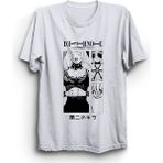 The Fame Death Note Ix Anime Beyaz Kadın T-shirt