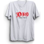 The Fame Dio Logo Returns Rock Metal Müzik Grubu Beyaz Kadın T-shirt