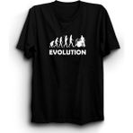 The Fame Evolution Of Drummer, Bateri, Baterist, Davul Tişört - 4XL - Siyah