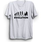 The Fame Evolution Of Drummer, Bateri, Baterist, Davul Tişört - 5XL - Beyaz