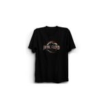 The Fame Floyd Vintage Logo Rock Metal Müzik Grubu Siyah Kadın T-shirt