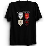 The Fame Game Of Thrones, Flags, Dizi Tişört - 12 - 13 Yaş - Siyah