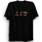 The Fame Gamer Oyun Game Konsol Oyuncu Siyah Kadın T-shirt
