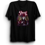 The Fame Ghost Papa Rock Metal Grup Siyah Kadın T-shirt