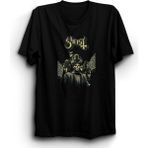 The Fame Ghost VII Rock Metal Grup Siyah Kadın T-shirt
