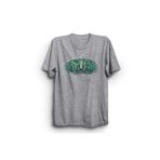 The Fame Green Logo Rock Metal Müzik Grubu Gri Kadın T-shirt