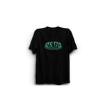 The Fame Green Logo Rock Metal Müzik Grubu Siyah Kadın T-shirt