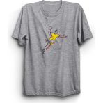 The Fame Handball Hentbol Gri Spor Kadın T-shirt