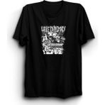 The Fame Hate Diplomacy Rock Metal Grup Siyah Kadın T-shirt
